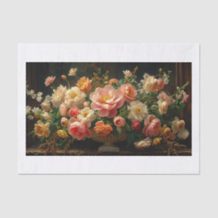 Papel De Seda Hermosas flores22