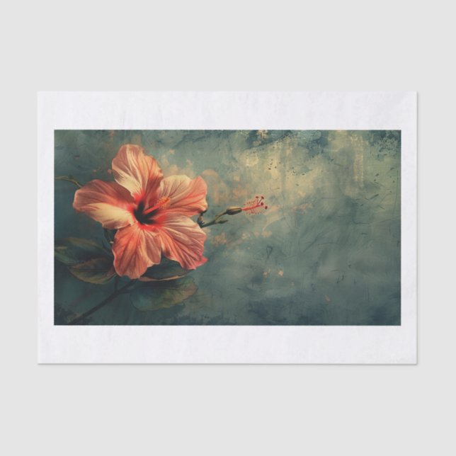 Papel De Seda Hermosas flores31 (Anverso)