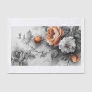 Papel De Seda Hermosas flores7