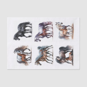 Papel De Seda Hermosas Mares con sus rostros Fussy Corts