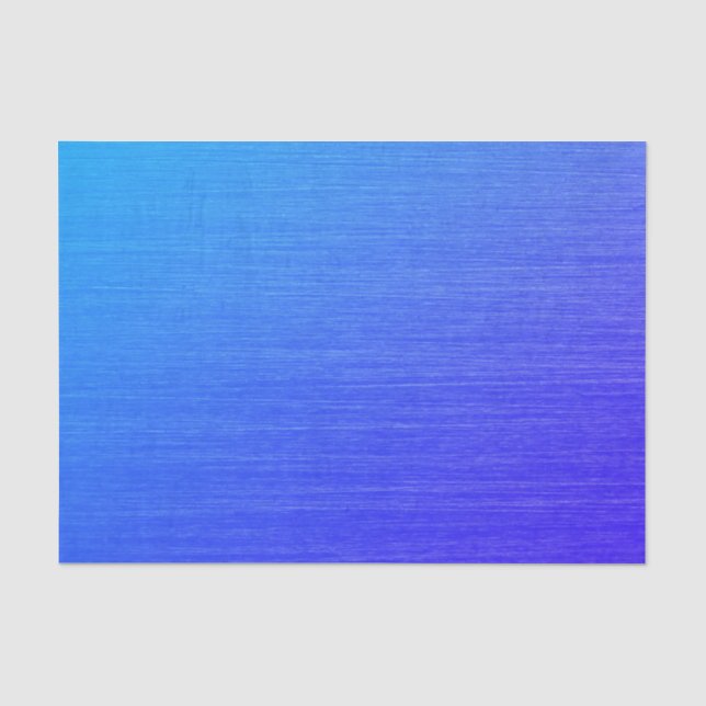 Papel De Seda Hermoso azul enmarañado (Anverso)