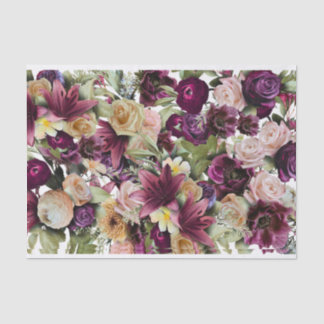 Papel De Seda Hermoso Bouquet I