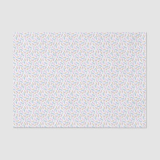 Papel De Seda Hermoso patrón de acuarela de plumas de arcoíris