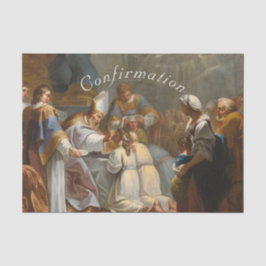 Papel De Seda Hermoso Sacramento de Confirmación