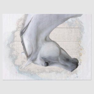 Papel De Seda Hermoso Stallion árabe tostado