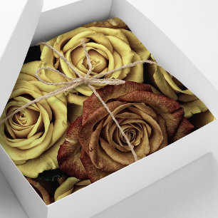 Papel De Seda Hermosos Rosas románticos