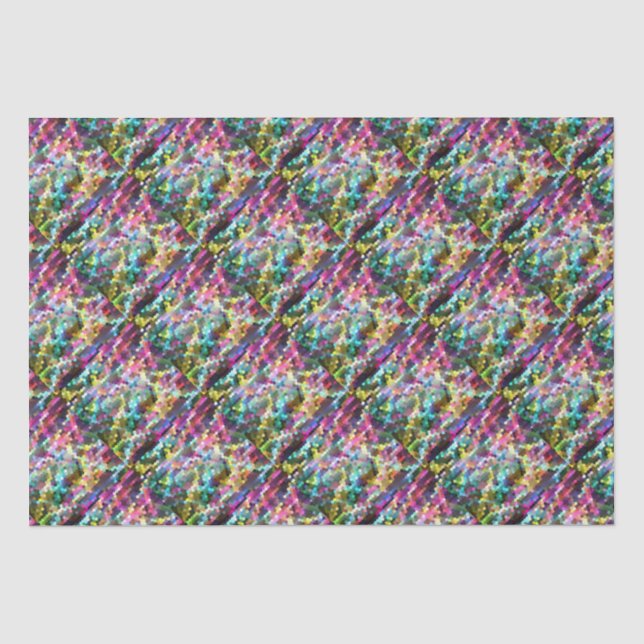 Papel De Seda Hexagons (Anverso)