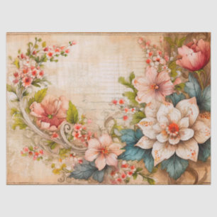 Papel De Seda Hibiscus Flowers