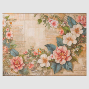 Papel De Seda Hibiscus Flowers