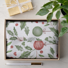 Papel De Seda Hiedra de Navidad
