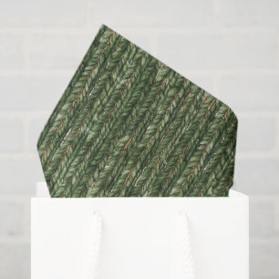 Papel De Seda Hilos Verdes Tejidos Falsos