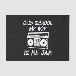 Papel De Seda Hip Hop Colegio Antiguo Boombox Music Lover