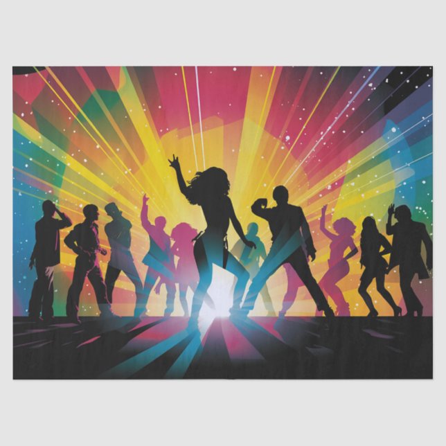 Papel De Seda Hip Hop Dance (Anverso)