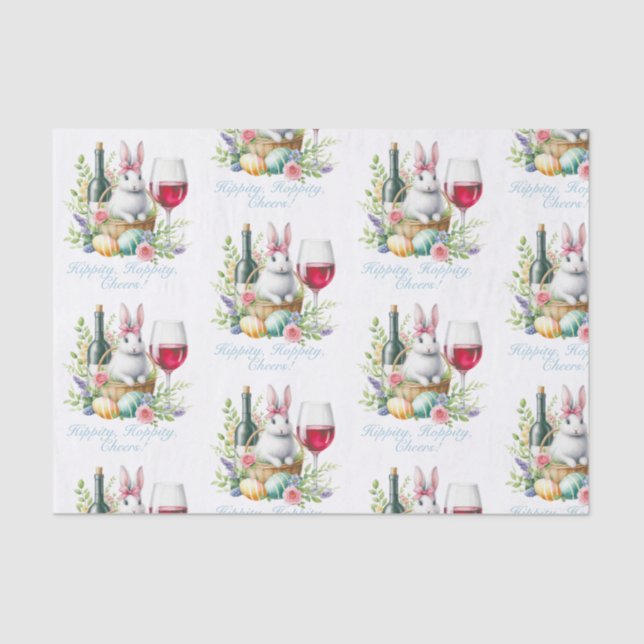 Papel De Seda Hipidez, vino de conejito de lujo (Anverso)