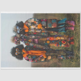 Papel De Seda Hippie Sisters Standard Poodle Style Decour