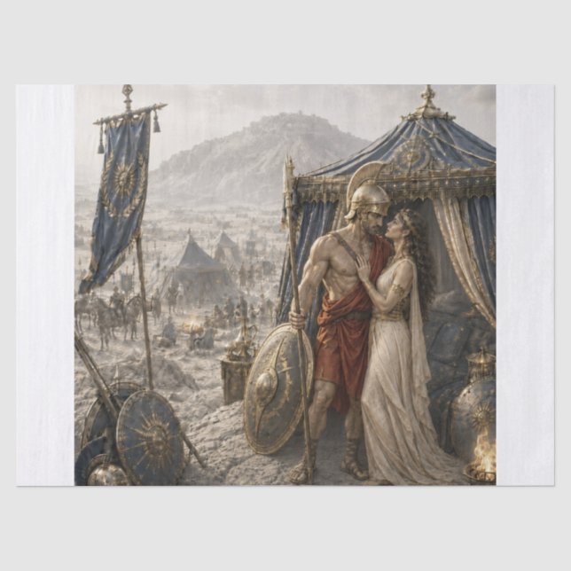 Papel De Seda Historia antigua (Anverso)