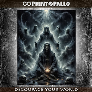 Papel De Seda Historia gótica: un fantasma maestro y su discípul