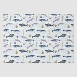 Papel De Seda Historia moderna de la ballena acuática