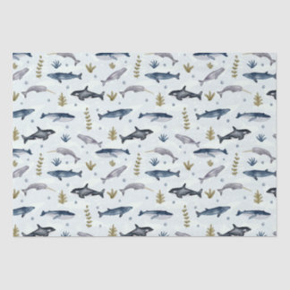 Papel De Seda Historia moderna de la ballena acuática