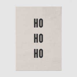 Papel De Seda Ho Ho Ho
