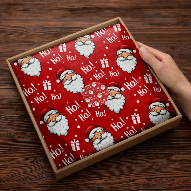 Papel De Seda ¡Ho! ¡Ho! ¡Ho! Santa Claus | Documento de discusió (Subido por el creador)