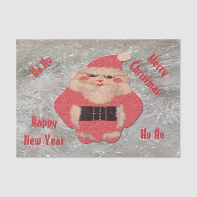 Papel De Seda Ho Santa Ivory Purpurina (Anverso)