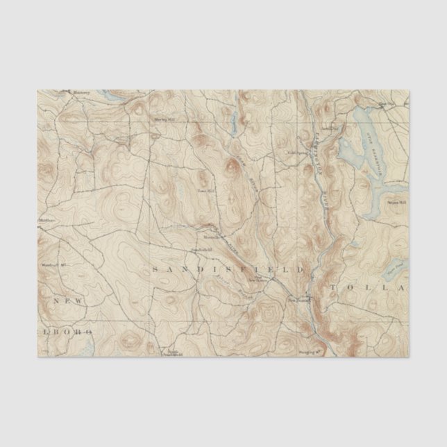 Papel De Seda Hoja de 2 Sandisfield (Anverso)