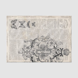 Papel De Seda Hoja de Decoupage de las Ephemeras