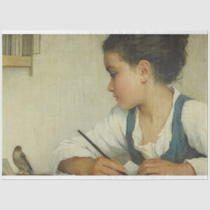 Papel De Seda Hoja de desalojo y transferencia de imagen del Chi