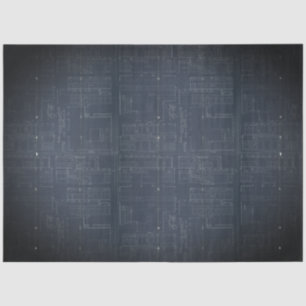 Papel De Seda Hoja de descatalogación de 18 lb de Blueprint