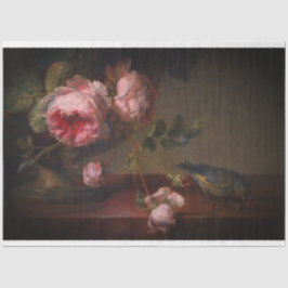 Papel De Seda Hoja de descomposición floral de Broody