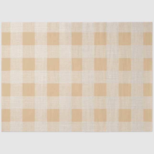 Papel De Seda Hoja de desconexión de comprobación de búfalo (Anverso)