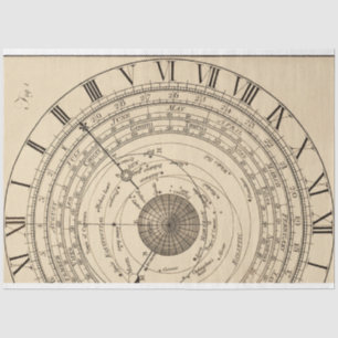 Papel De Seda Hoja de fondo de diario no deseado astrológico