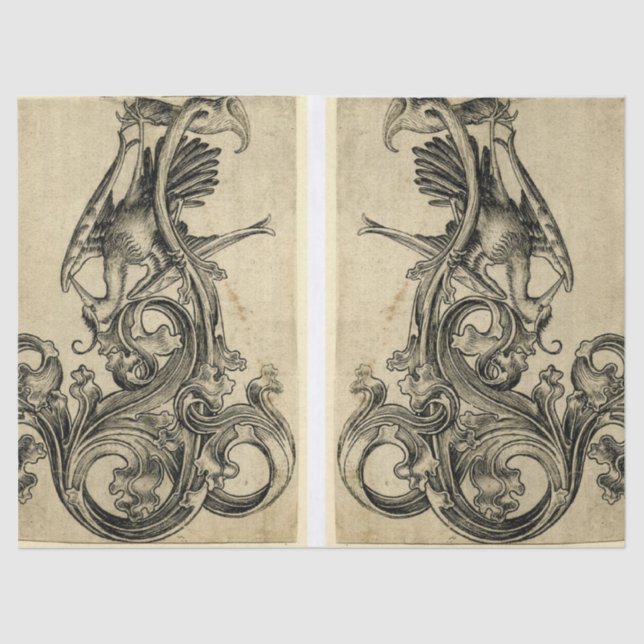 Papel De Seda Hoja de los elementos del diario de los (Anverso)