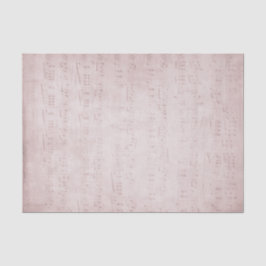 Papel De Seda hoja de música vintage