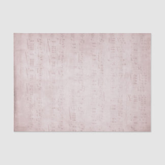 Papel De Seda hoja de música vintage