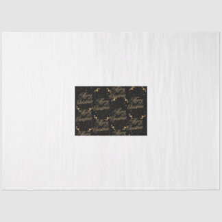 Papel De Seda Hoja de Tejido Negrita