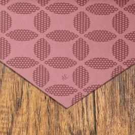 Papel De Seda Hojas abstractas con puntos de polka