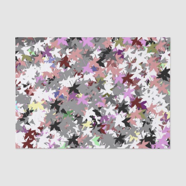 PAPEL DE SEDA HOJAS DE ÁRBOL (Anverso)