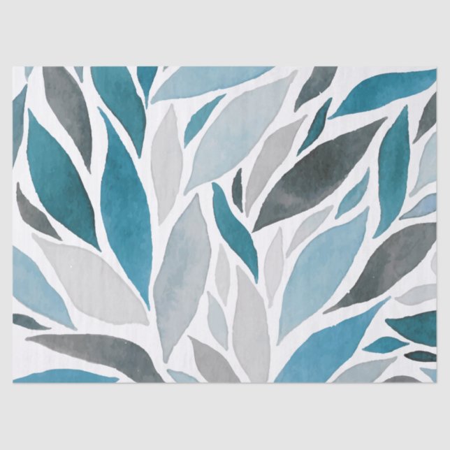 Papel De Seda hojas de árbol (Anverso)