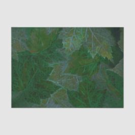 Papel De Seda Hojas de Arce Verde Verano Neón