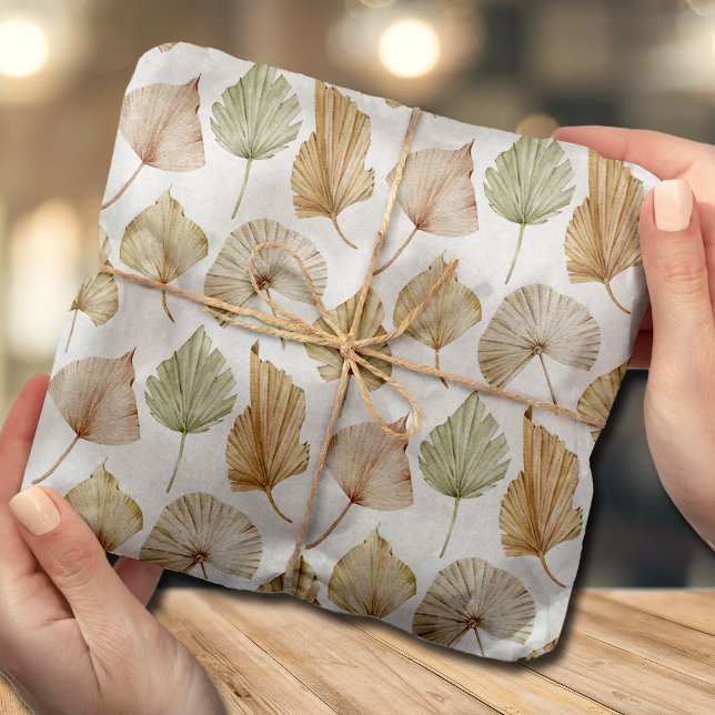 Papel De Seda Hojas de color de agua exótica (Subido por el creador)