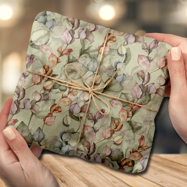 Papel De Seda Hojas de eucalipto elegantes (Subido por el creador)