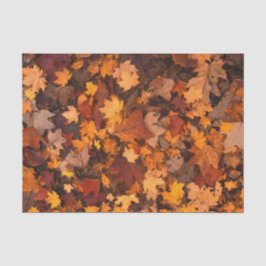 Papel De Seda Hojas de otoño