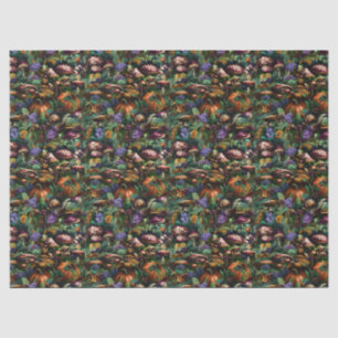 Papel De Seda Hojas de otoño antiguas y canela – Otoño vintage