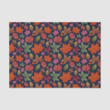 Hojas de otoño vibrantes, rojas, naranjas, verdes