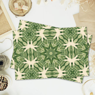 Papel De Seda hojas de palma tropicales botánicas abstractas de 