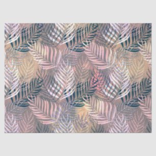 Papel De Seda Hojas de palma, tropicales, botánicas, hojas, jung