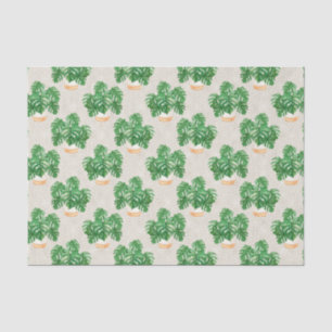 Papel De Seda Hojas de plantas verdes
