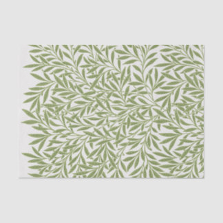 Papel De Seda Hojas de sauce victorianas vintage de William Morr